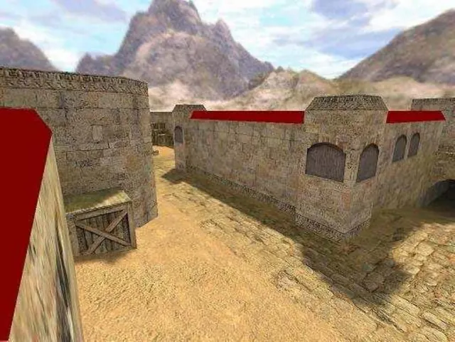 de_dust2 — запрещённая позиция (схема 1)