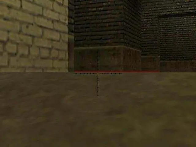 de_train — просмотр под текстуры стен